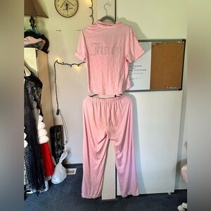 Juicy couture two-piece pajama set